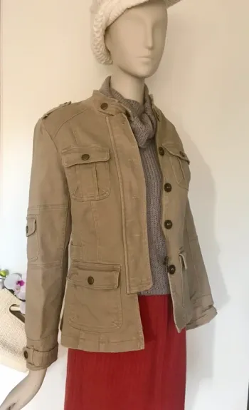 Veste coupe style armée