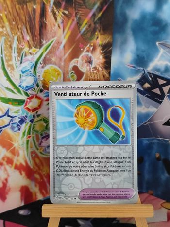 Ventilateur de Poche reverse 150/167 Mascarade Crépusculaire