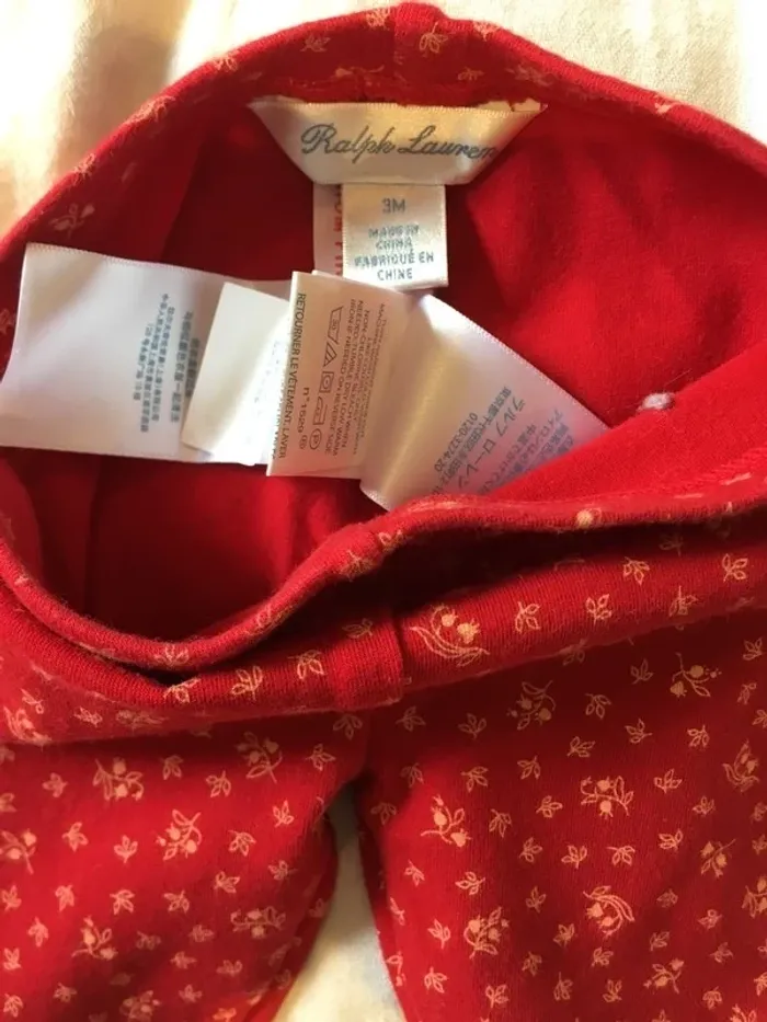 Ensemble polo ralph lauren fille 3 mois - photo numéro 3