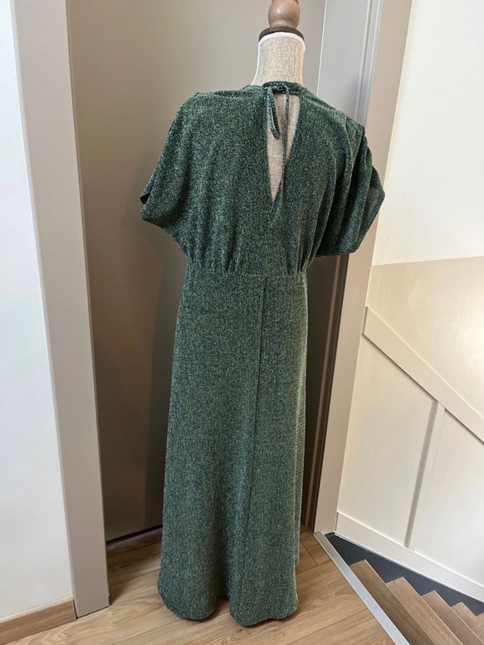 Robe longue col V pailletée Maison 123 - photo numéro 3