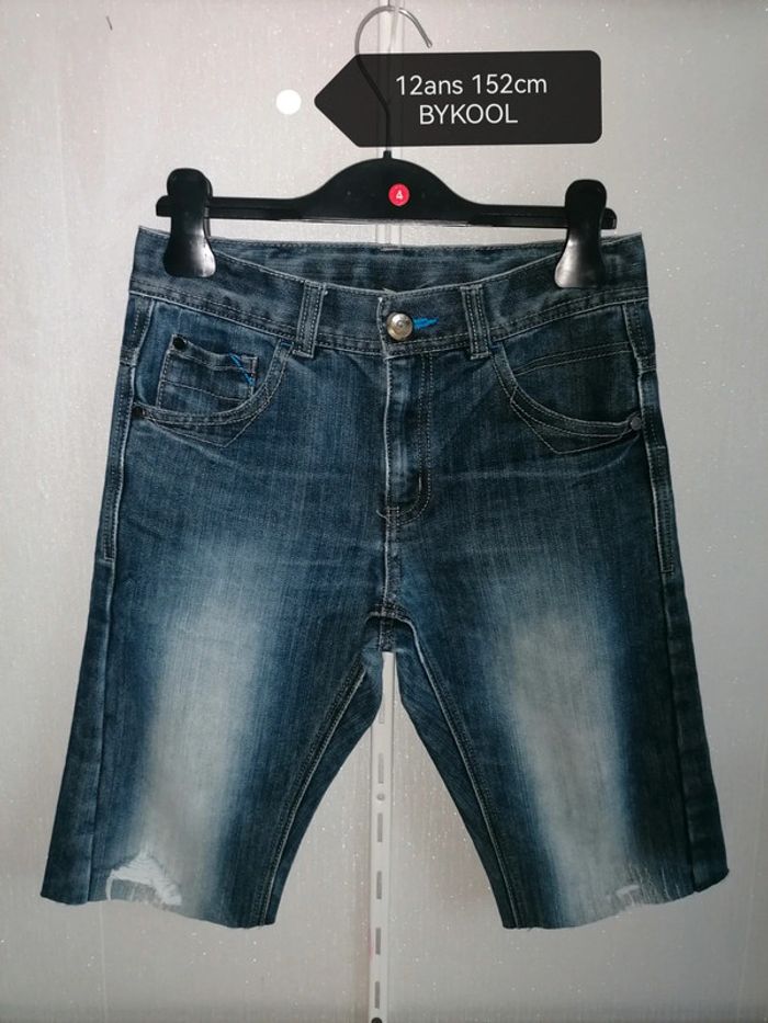 Bermudas jeans 12ans 152cm By kool