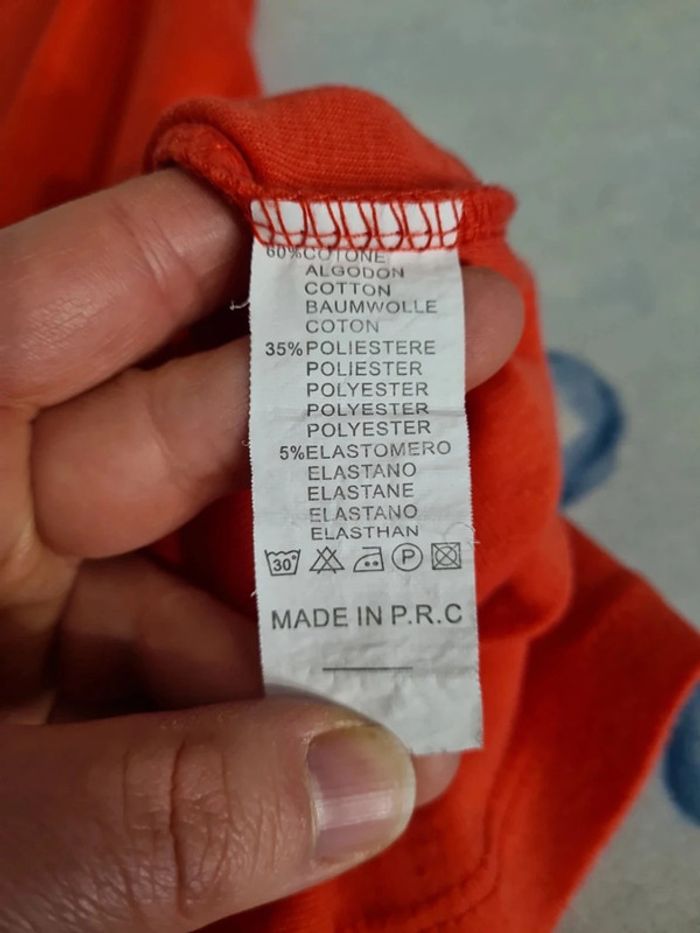 Débardeur rouge bon état  2xl/3xl - photo numéro 5