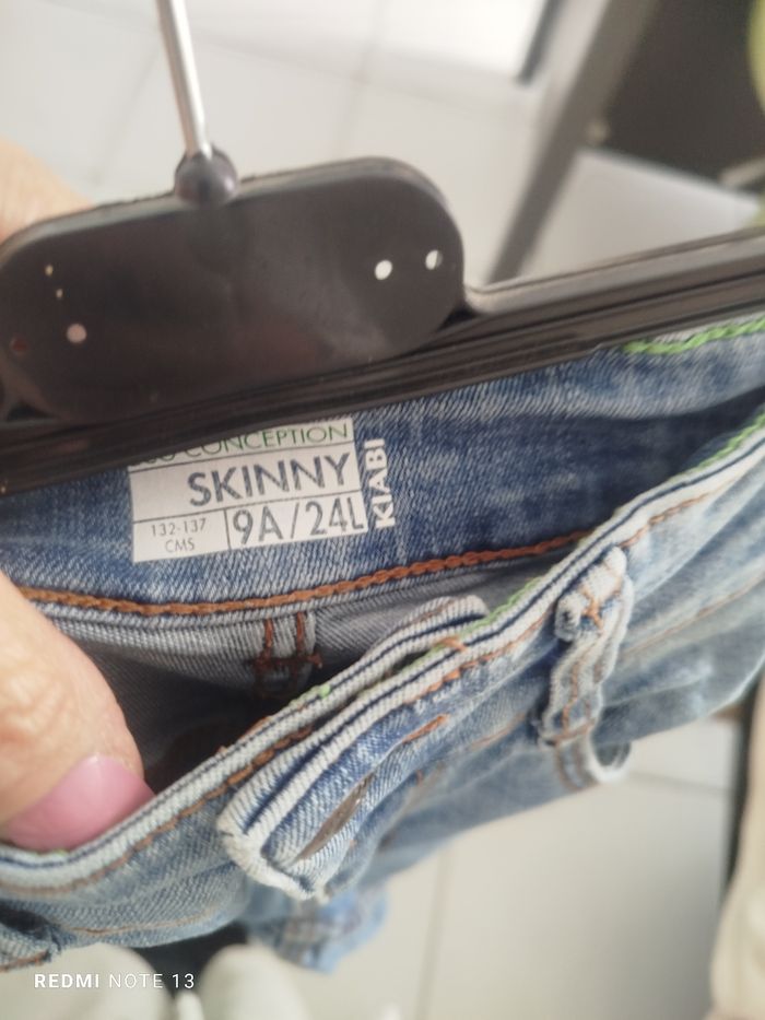 #kytie9ansgarcon. Jeans skinny taille 9 ans - photo numéro 6