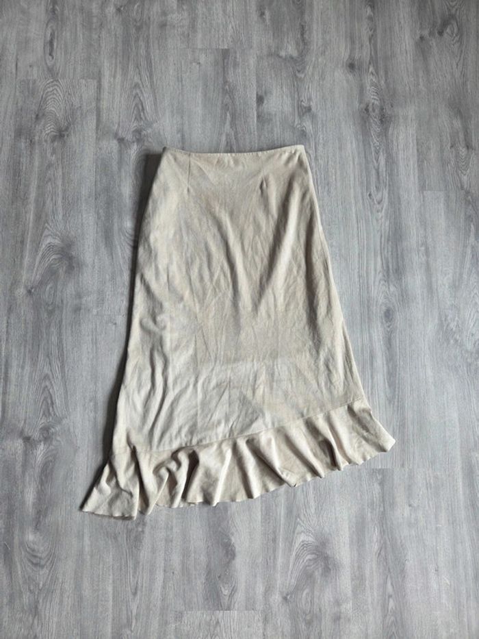 Jupe beige crème twenty/twenty - taille 2 (équiv. M) - photo numéro 7