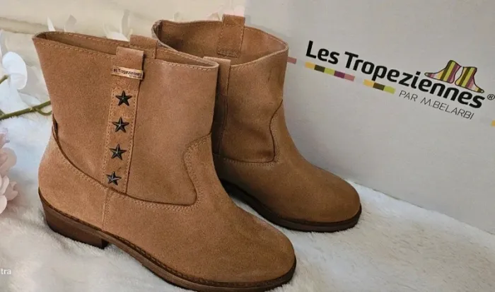 Bottes Bottines Cuir Les Tropeziennes T36