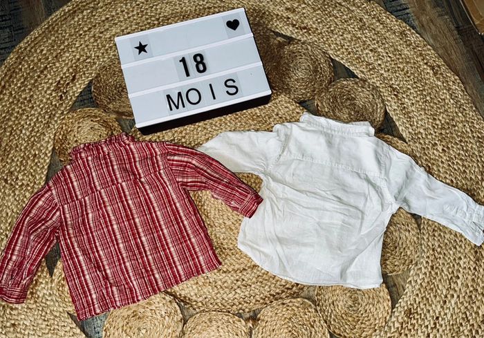Lot chemise • 18M - photo numéro 7