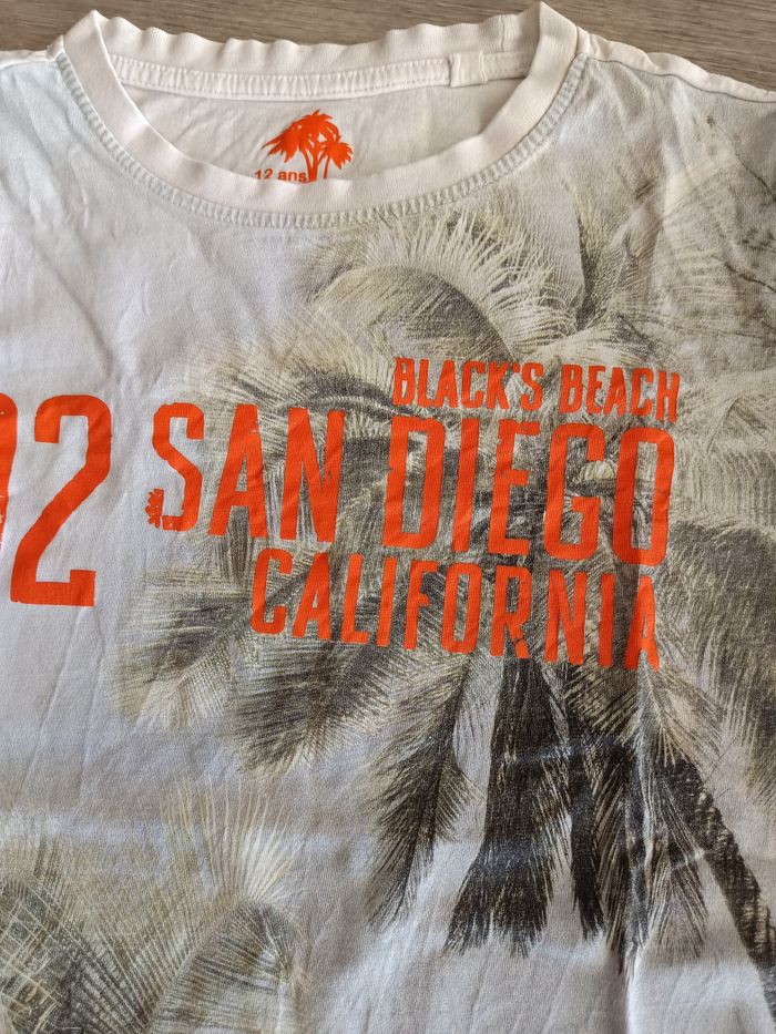 T shirt mc 12 ans garçon - photo numéro 2