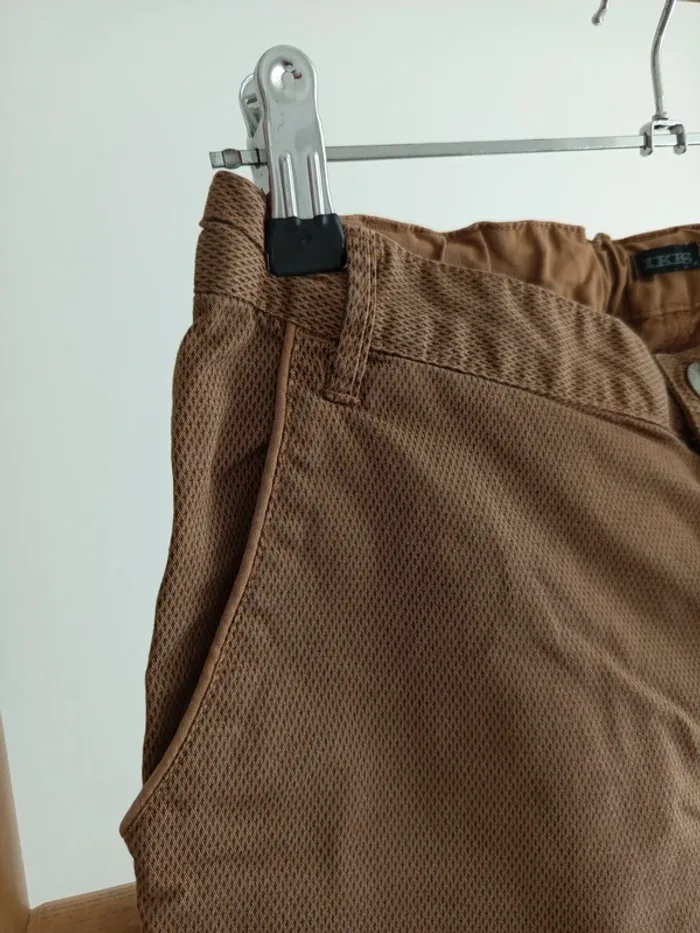 Short bermuda chino taille réglable élastique IKKS 12 ans - photo numéro 2