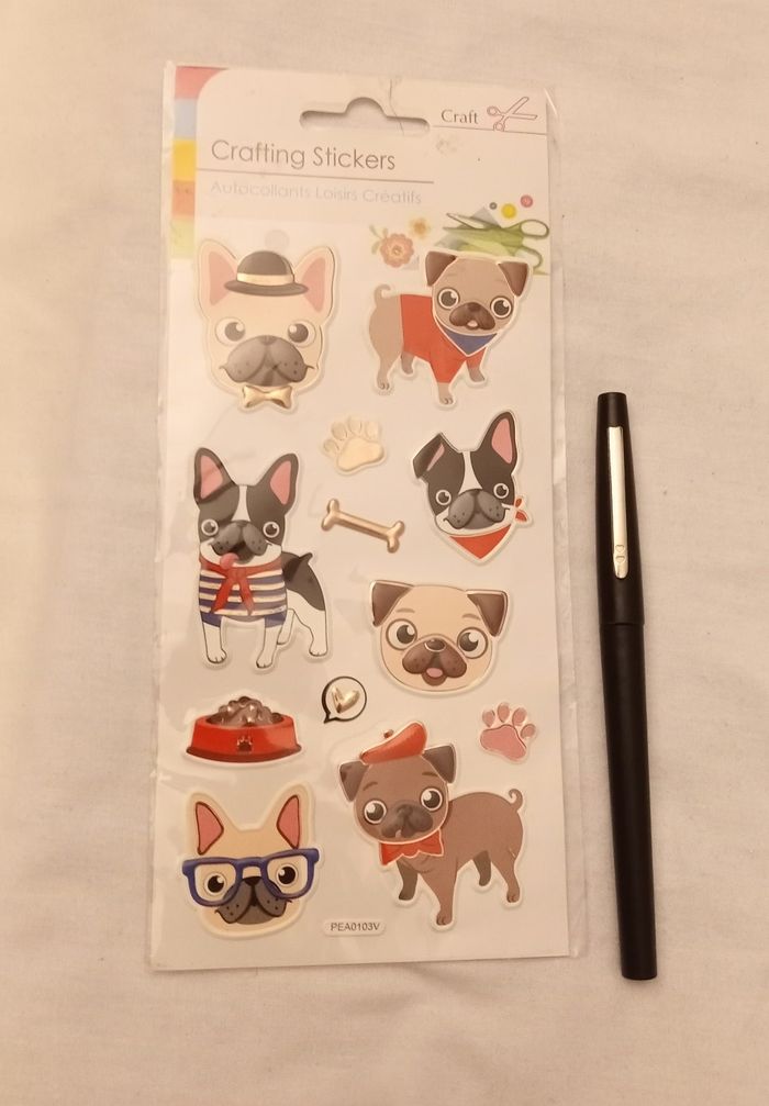 Stickers chien reliefs - photo numéro 2