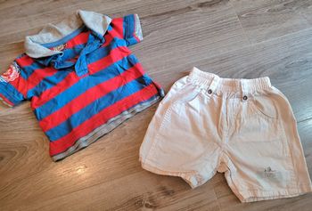 Lot 2 vêtements garçon 6 mois