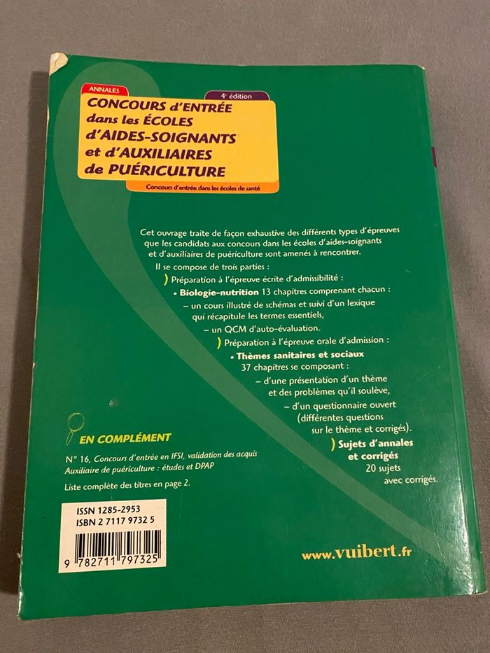 Concours aides soignants et auxiliaire de puériculture - photo numéro 2