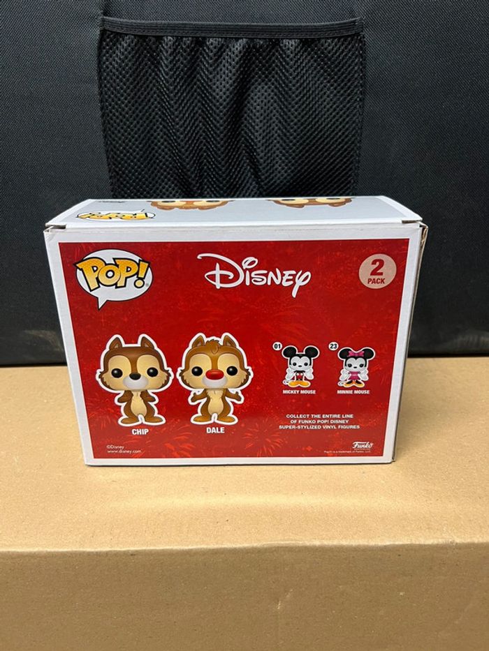 Funko Pop collector - Disney Chip & Dale Flocked - photo numéro 4