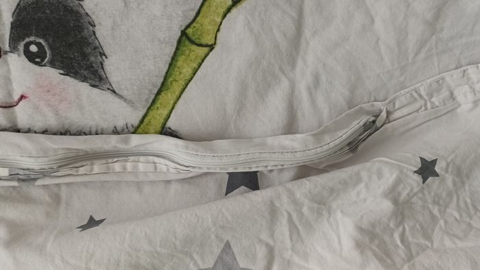 Parure housse et taie lit bébé - photo numéro 2