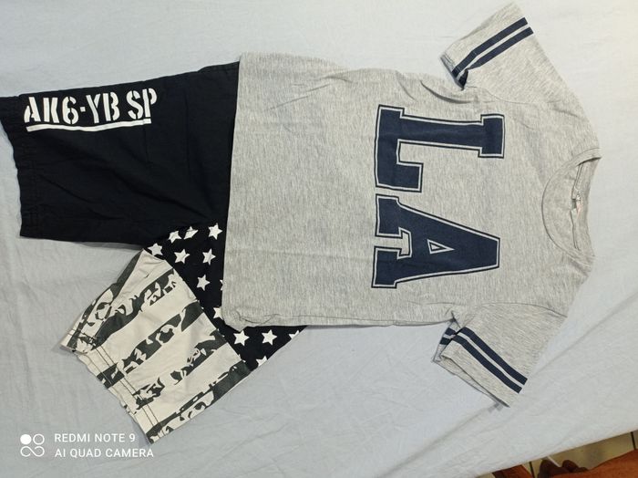 short et tee shirt de H&M taille 6 ans réf 959 C01