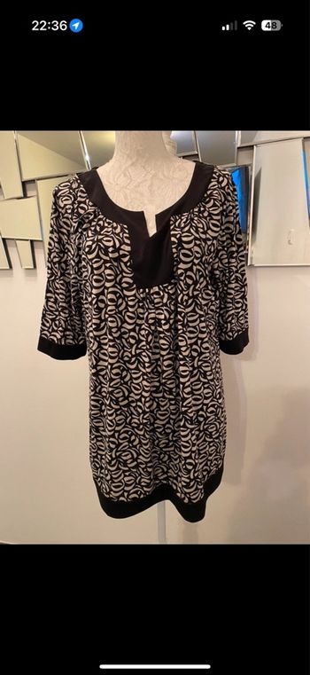 Tunique manche 3/4 taille T46