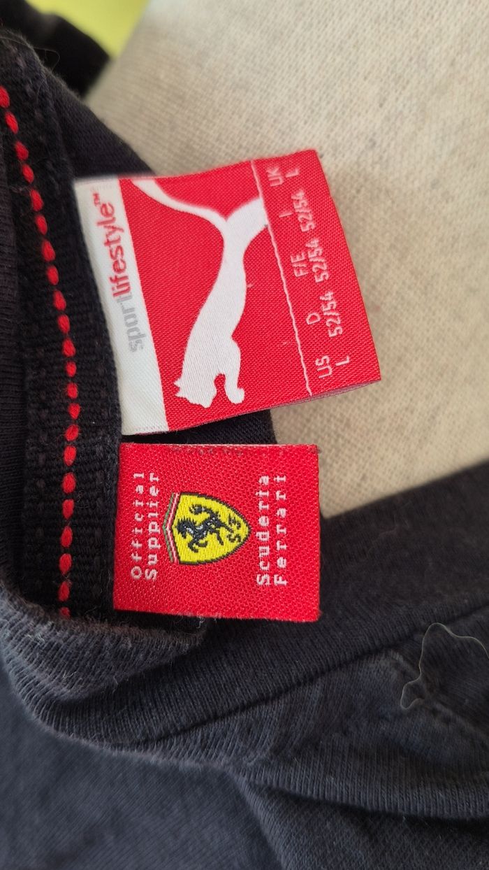 Tee-shirt puma x Ferrari - photo numéro 4