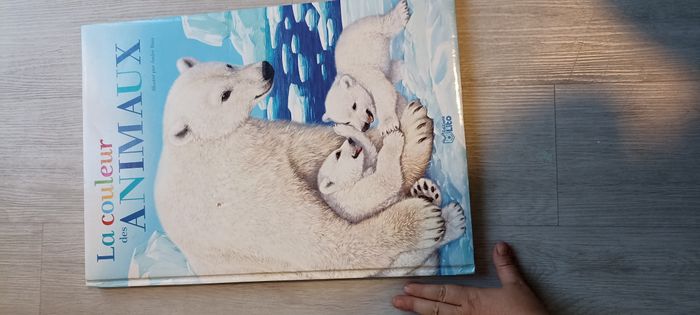 Livre géant la couleur des animaux