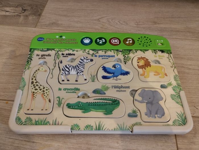 Puzzle electronique grosses pièces