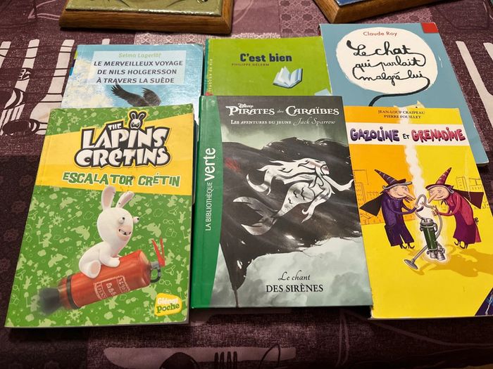 Lot de 6 livres de lecture de poche enfant