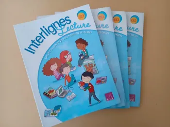 4 livres interlignes lecture ce2