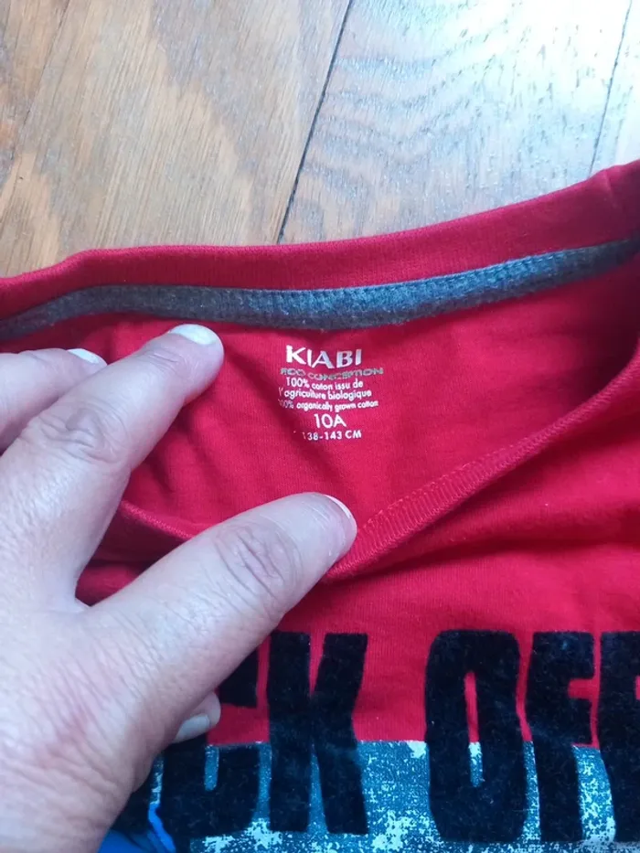 Tee-shirt kiabi 10ans - photo numéro 2