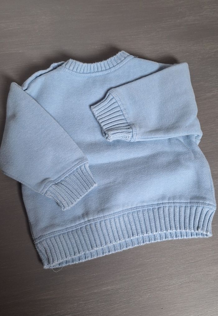 Pull bleu - photo numéro 2