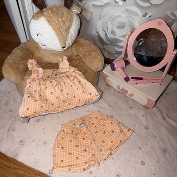 Ensemble bébé fille, débardeur et short - T18mois - Gémo 