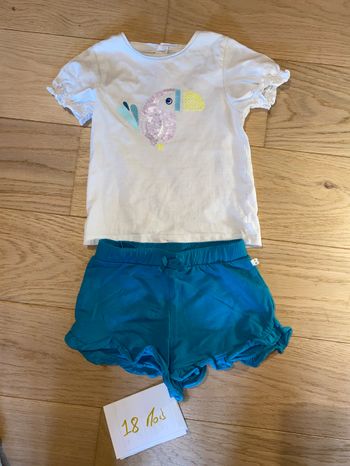 Ensemble short tee-shirts