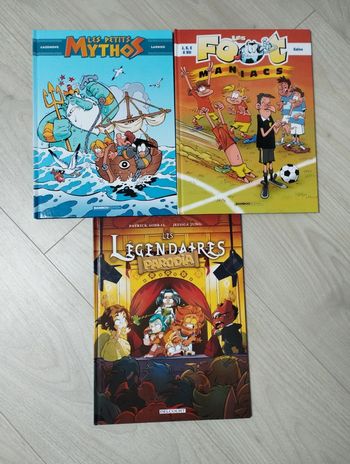 Lot de 3 BD