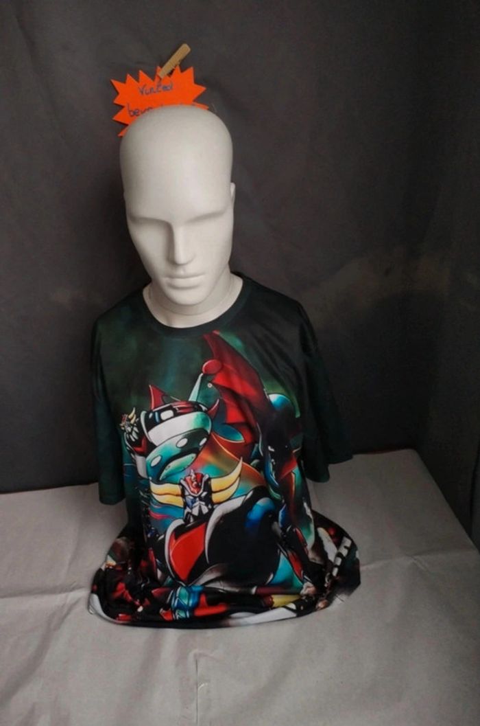 🤖T-shirt Goldorak Vert 2Xl🤖 - photo numéro 4