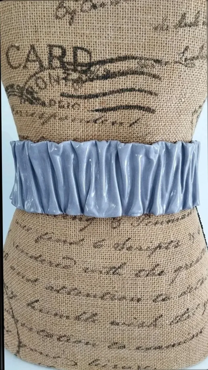 Ceintures 70 cm élastique lilas argenté femme - photo numéro 7