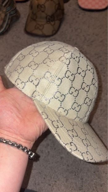 Casquette Gucci lamé