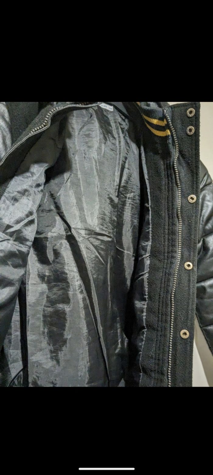 Blouson Teddy Blog by Gemo noir. Taille 10 ans - photo numéro 7