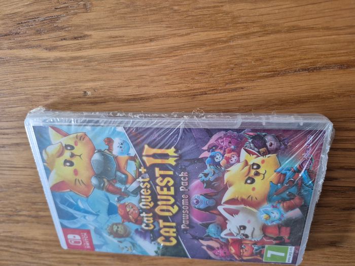 Jeu Nintendo Switch pal Eur Fra Cat Quest I & II (1 & 2) Pawsome Pack Neuf - photo numéro 3