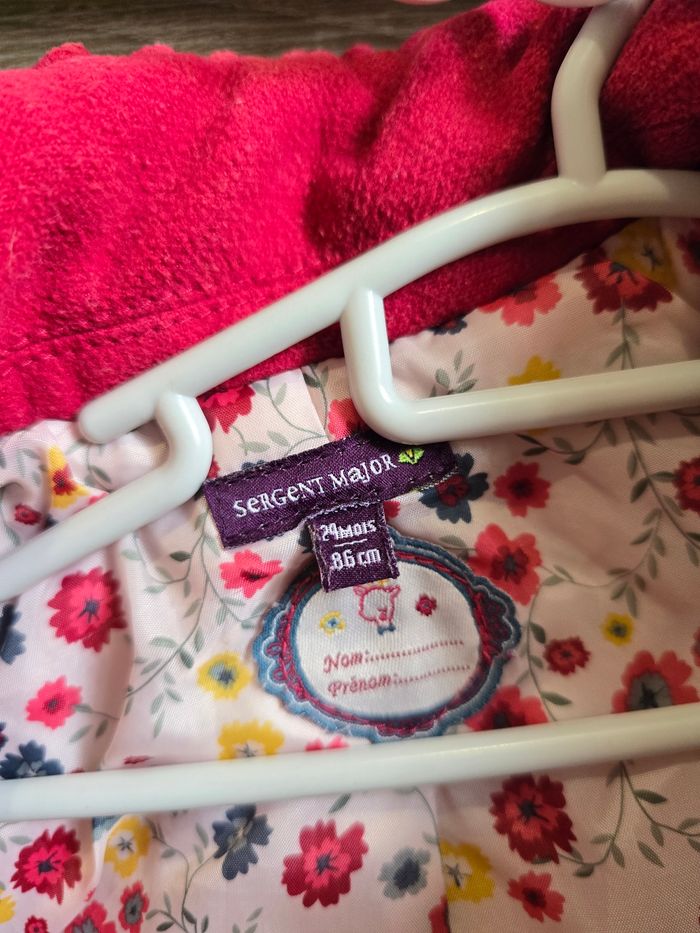 Vêtement Bébé Fille - Manteau - Sergent Major - 24 mois 86 cm - photo numéro 7