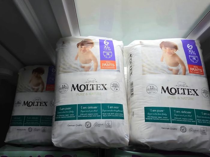 Lot de 8 paquets de langes Moltex 6XL Pants