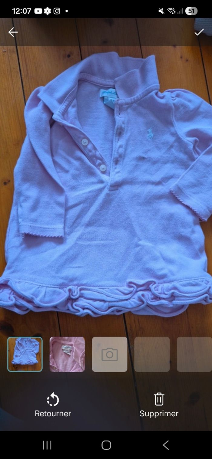 Robe/ tunique Ralph lauren.