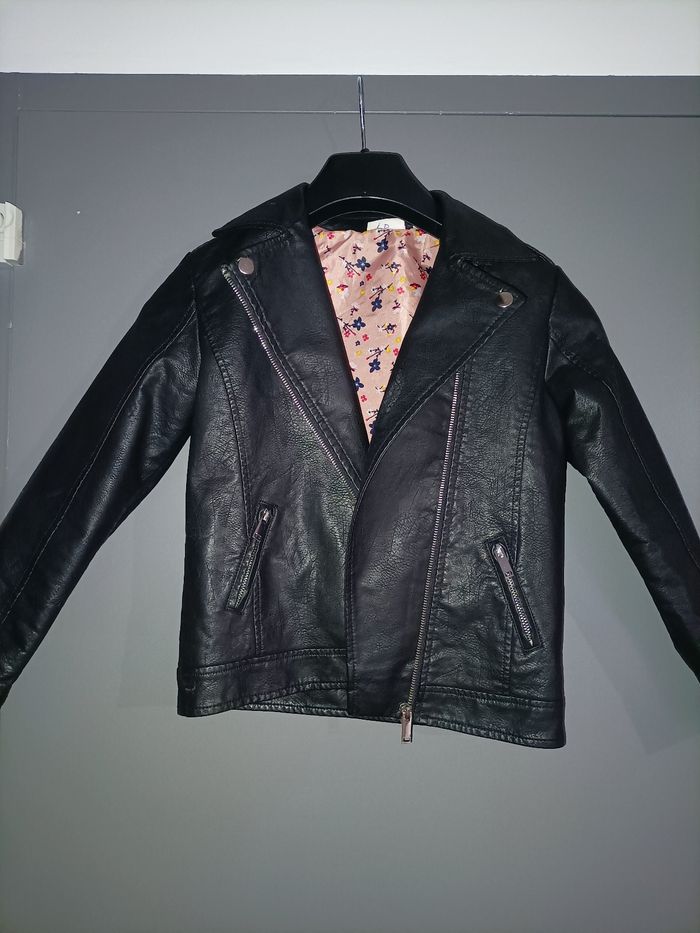 Veste en simili cuir