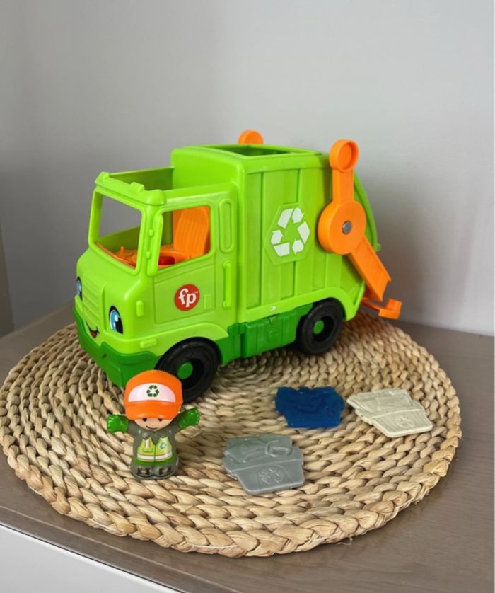 Camion poubelle/recyclage Little people Fisher Price