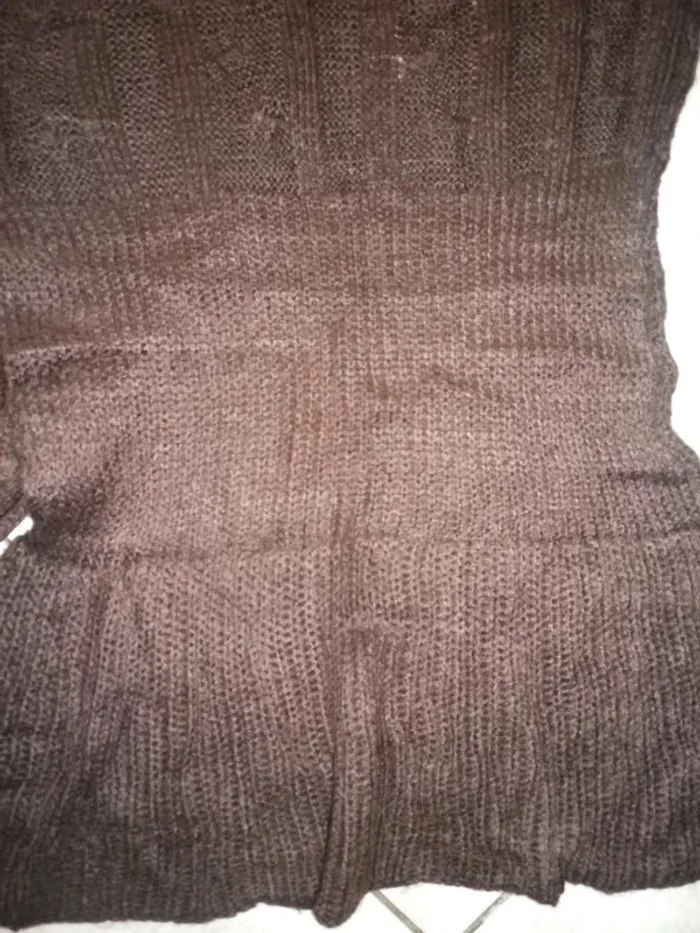 Écharpe - Grand Châle Automne - Hiver. - photo numéro 2