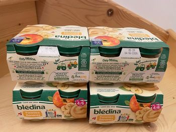 Bledina 4/6 mois pomme banane