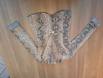 Veste imprimé serpent blazer