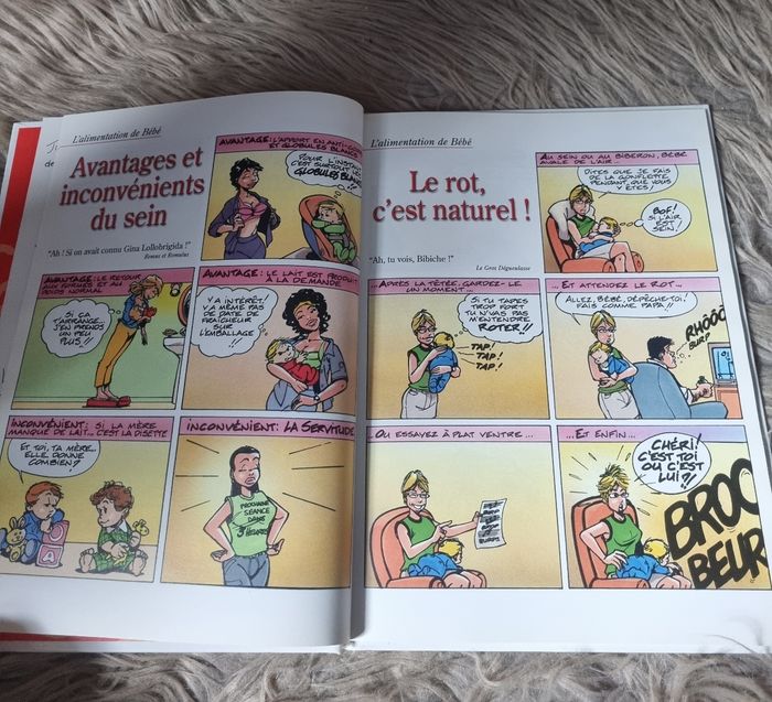 Livre BD humoristique (La vérité sur le Bébé) - photo numéro 3