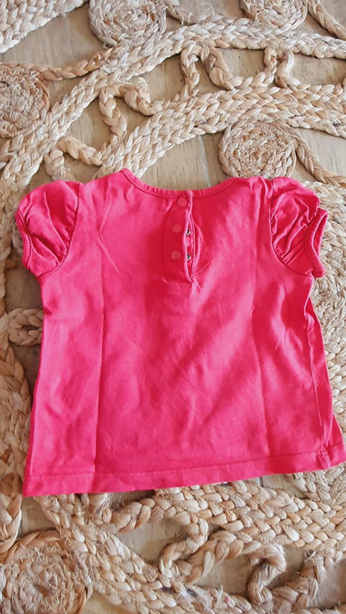 Lot 4 tshirts 9 mois fille - photo numéro 14