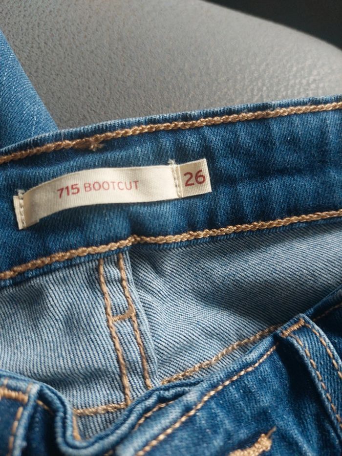 Jeans Levi's 715 Bootcut taille W26 L32 - photo numéro 3