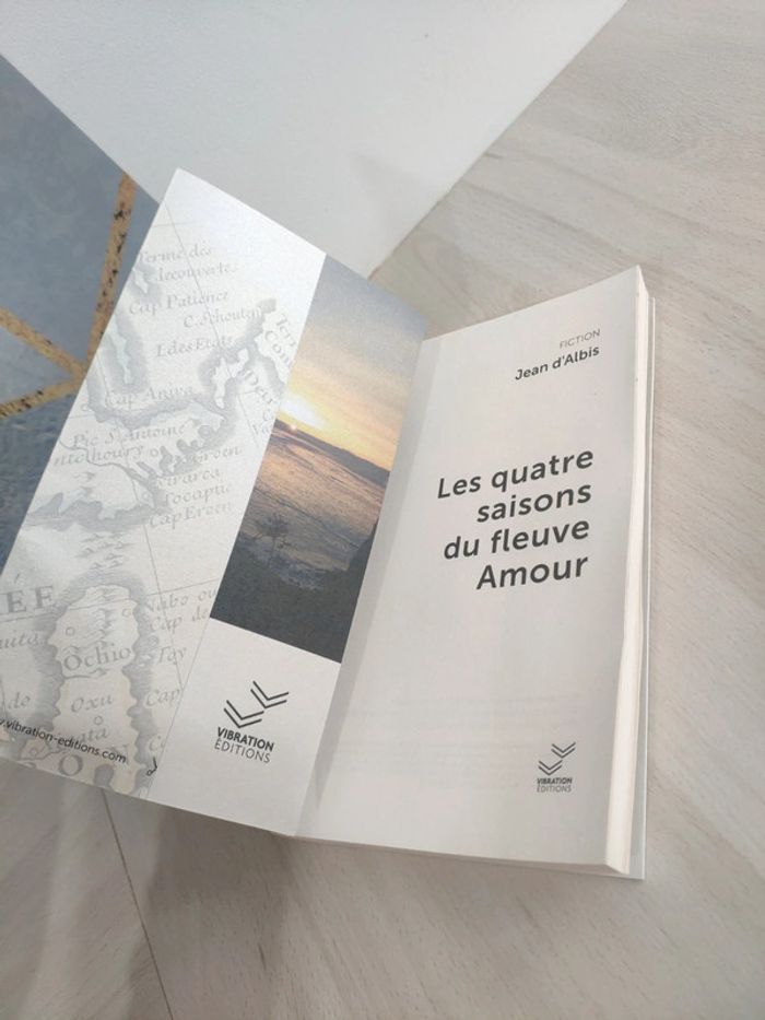 Livre grand format les quatre saisons du fleuve amour Jean d'Albis - photo numéro 7