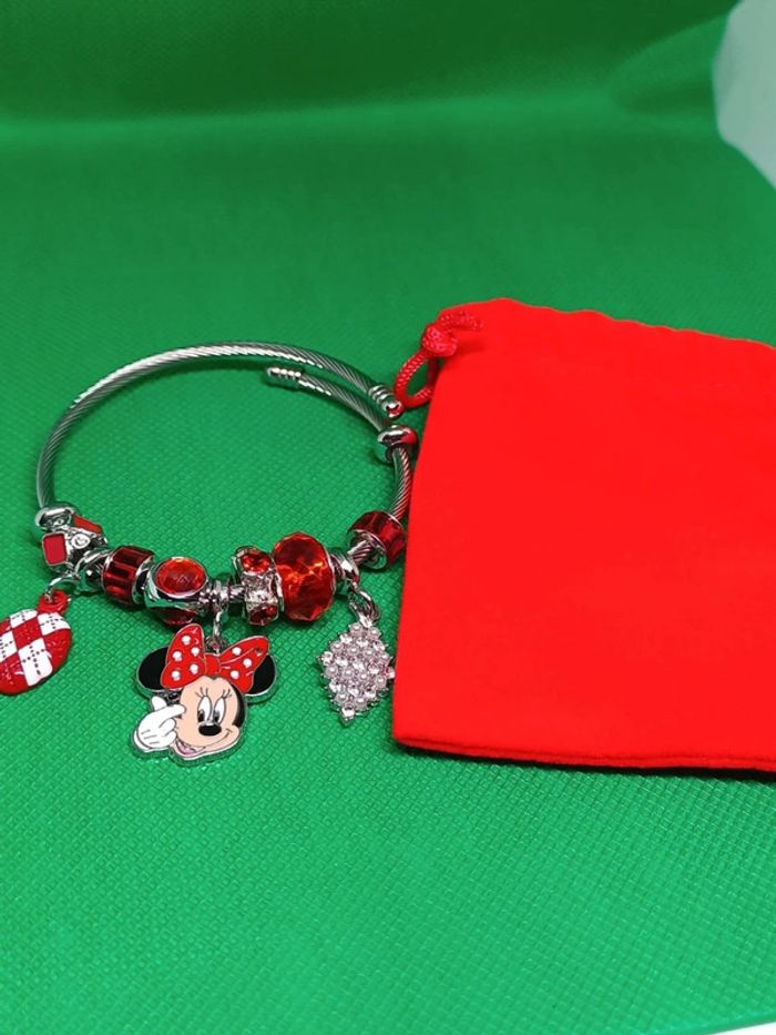 Bracelet jonc Minnie mouse Disney - photo numéro 3