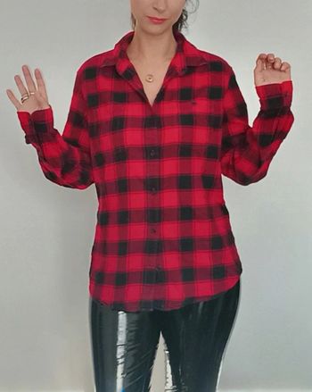 Chemise a carreaux hiver taille 38