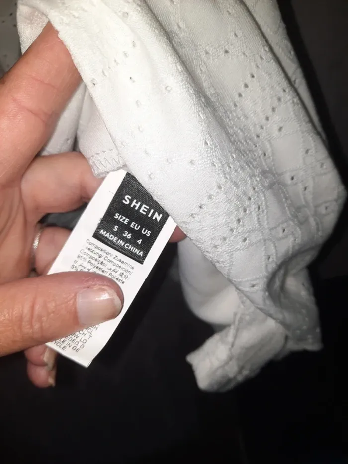Jolie robe blanche taille 36 - photo numéro 4