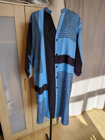 Très jolie chemise ou robe longue femme T U 